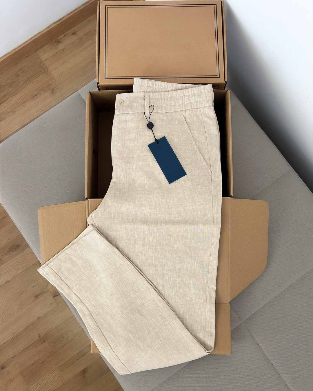 Men Linen Trousers